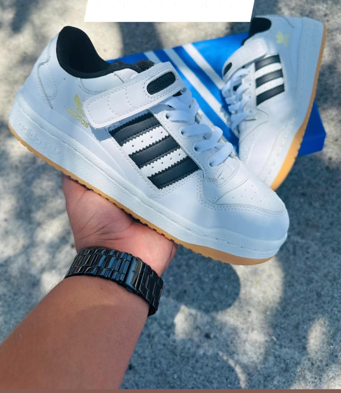 ADIDAS FORUM WHITE BLACK GUM