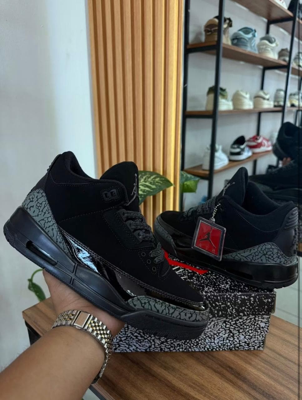 JORDAN 3 BLACK CAT